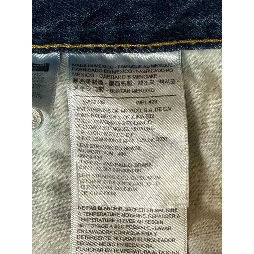Levis‎ Jeans Mens 550 Mens 40x32 100% Cotton Medium Wash High Rise Relaxed Fit